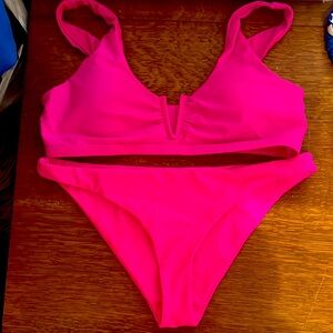 Vibrant Pink Bikini Set
